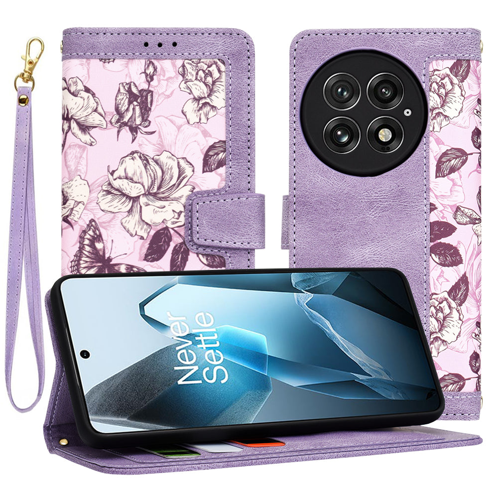 Capa para OnePlus 13, Techsuit, FlipCraft, Roxo