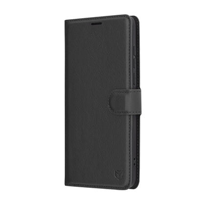 Capa para OnePlus 13, Techsuit, Leather Folio, Preta