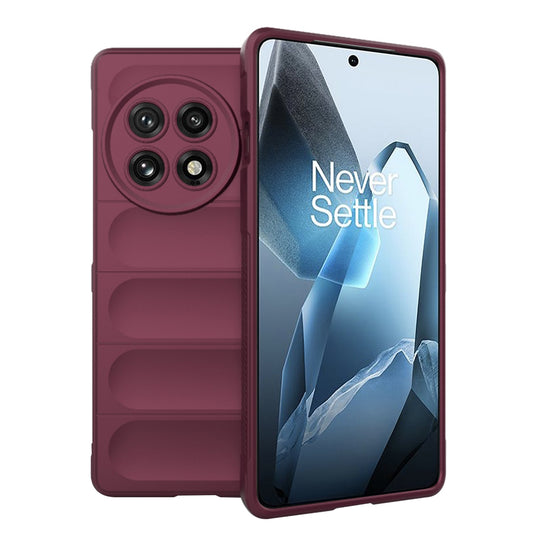 Capa para OnePlus 13, Techsuit, Magic Shield, Vinho