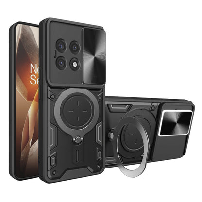Capa para OnePlus 13R, Techsuit, CamGuard Pro, Preta