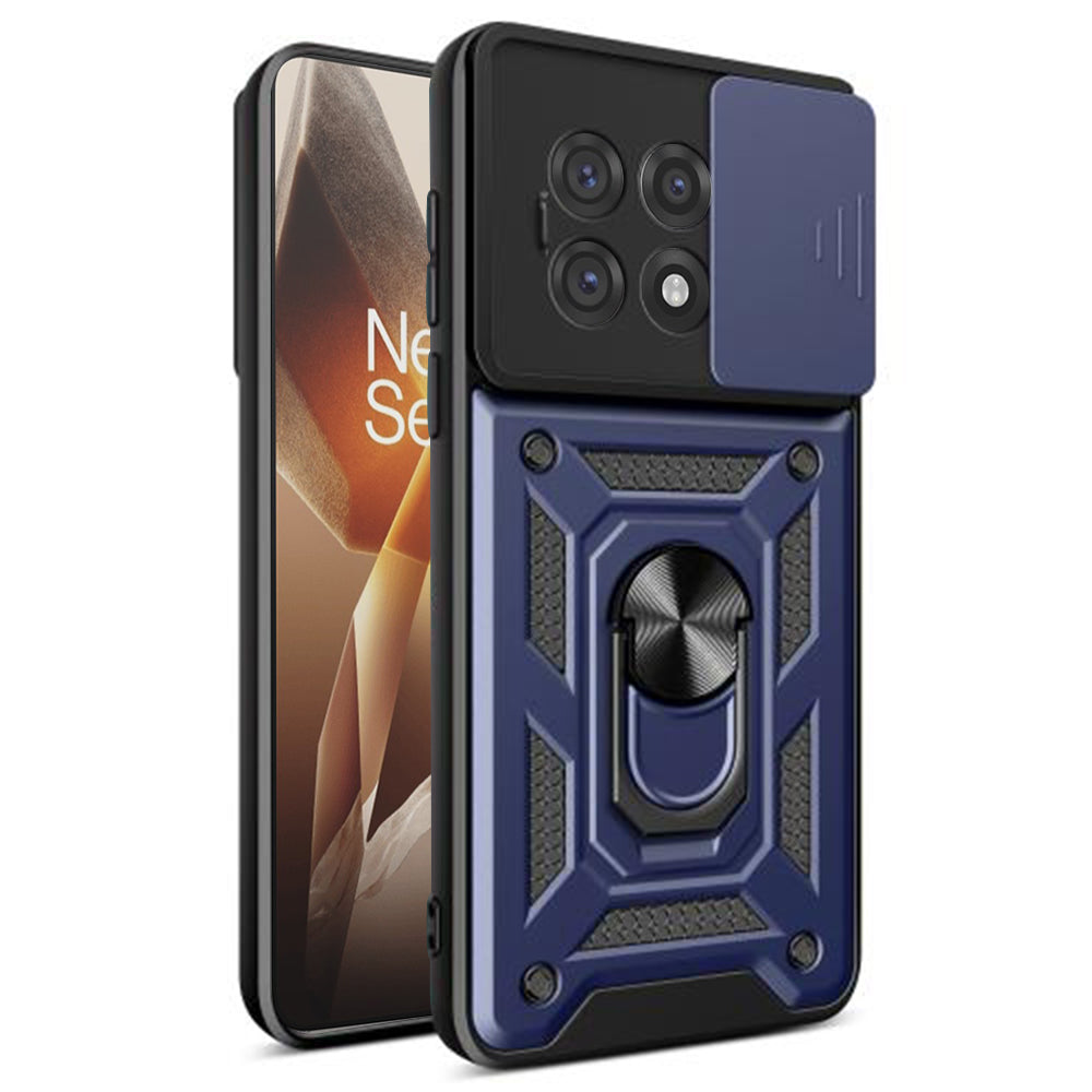 Capa para OnePlus 13R, Techsuit, CamShield, Azul