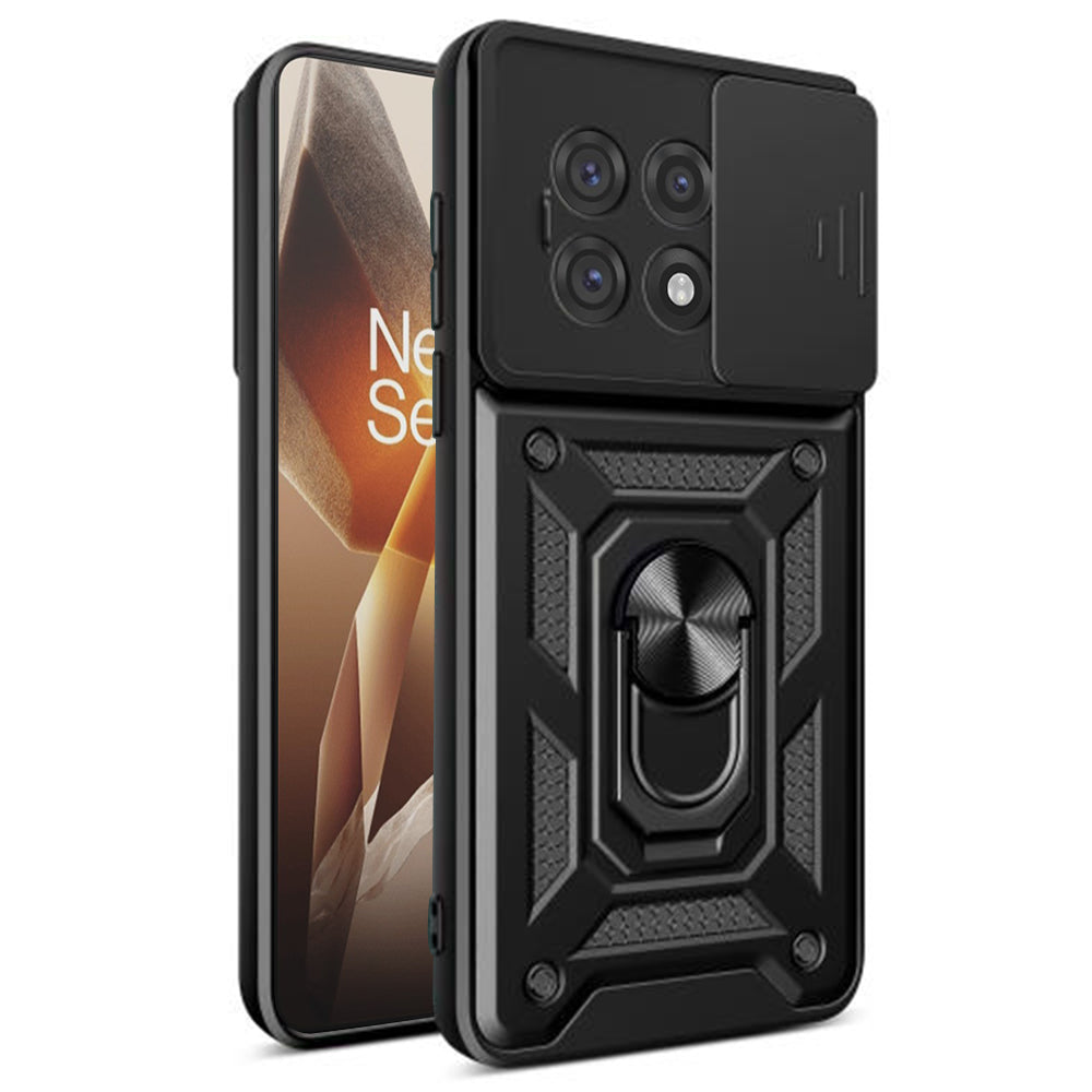 Capa para OnePlus 13R, Techsuit, CamShield, Preta