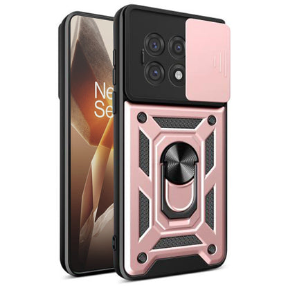 Capa para OnePlus 13R, Techsuit, CamShield, Rosa