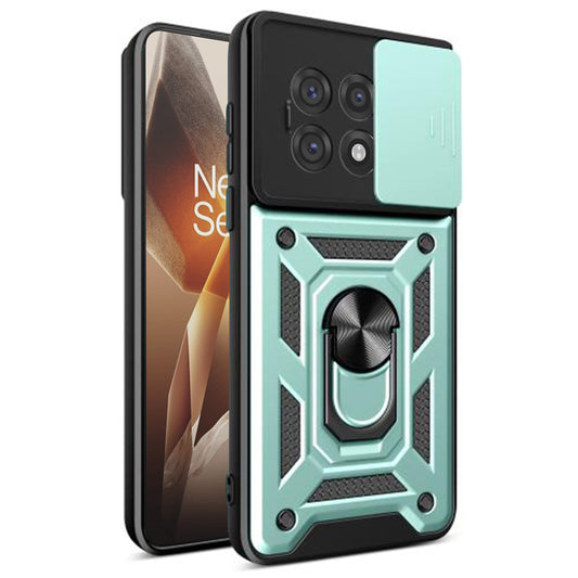 Capa para OnePlus 13R, Techsuit, CamShield, Verde