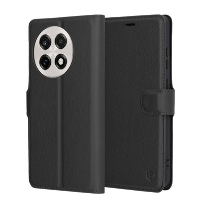 Capa para OnePlus 13R, Techsuit, Leather Folio, Preta