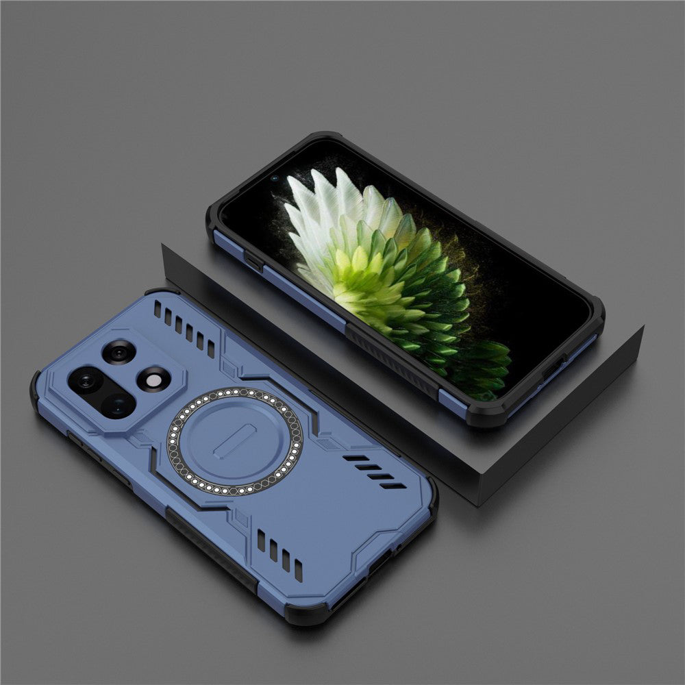 Capa para OnePlus 15, Techsuit, ArmorMag, Azul