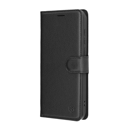Capa para OnePlus 15, Techsuit, Leather Folio, Preta