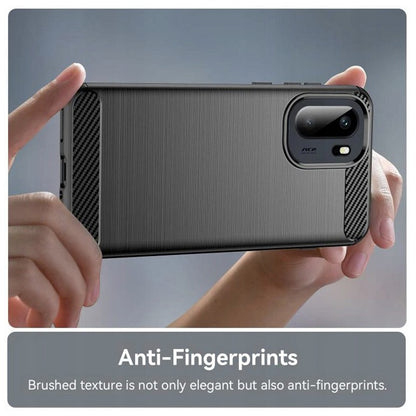 Capa para OnePlus 15R, Techsuit, Carbono, Preta