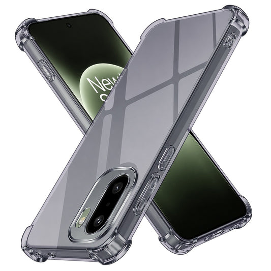 Capa para OnePlus 15R, Techsuit, Transparente Antichoque, Fumada