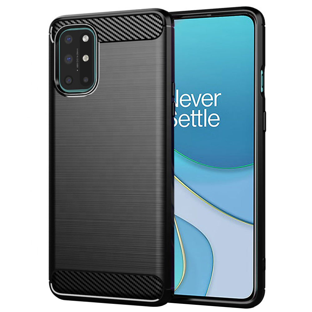 Capa para OnePlus 8T, Techsuit, Carbono, Preta