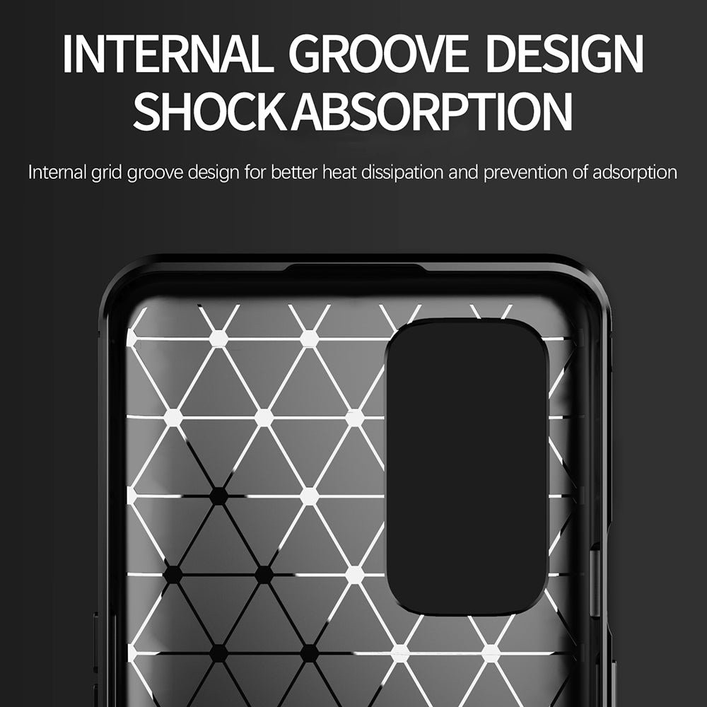 Capa para OnePlus 9 Pro, Techsuit, Carbono, Preta