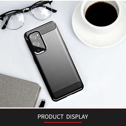 Capa para OnePlus 9 Pro, Techsuit, Carbono, Preta