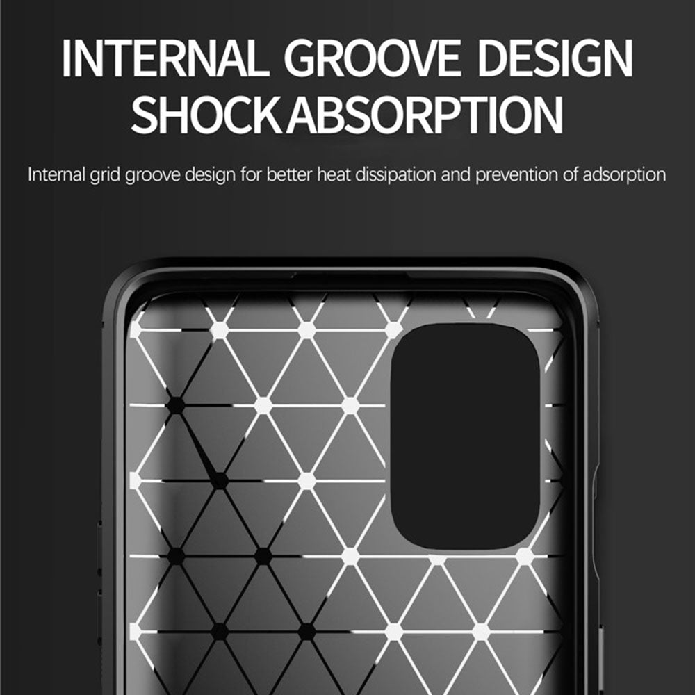 Capa para OnePlus 9, Techsuit, Carbono, Preta