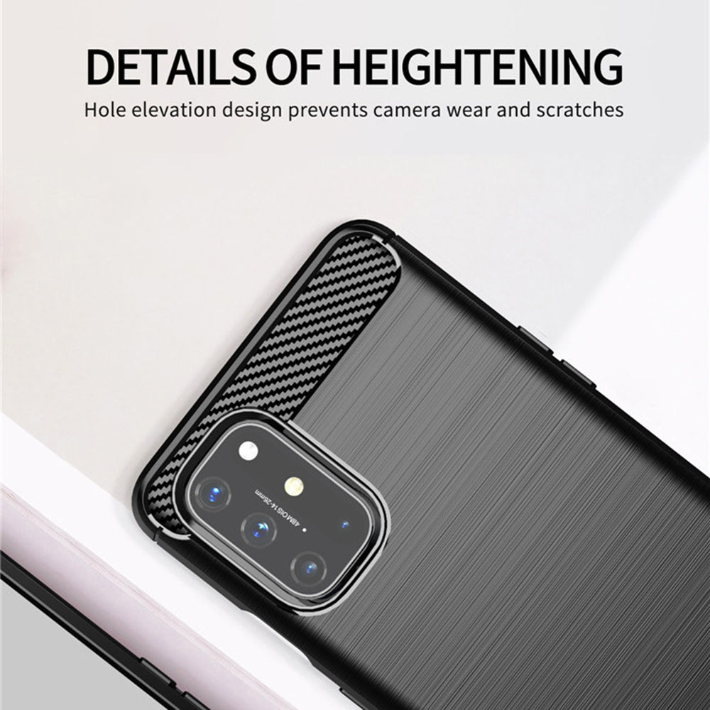 Capa para OnePlus 9, Techsuit, Carbono, Preta