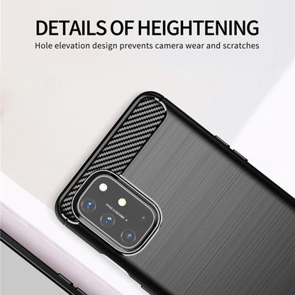 Capa para OnePlus 9, Techsuit, Carbono, Preta