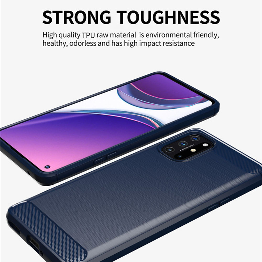 Capa para OnePlus 9, Techsuit, Carbono, Preta