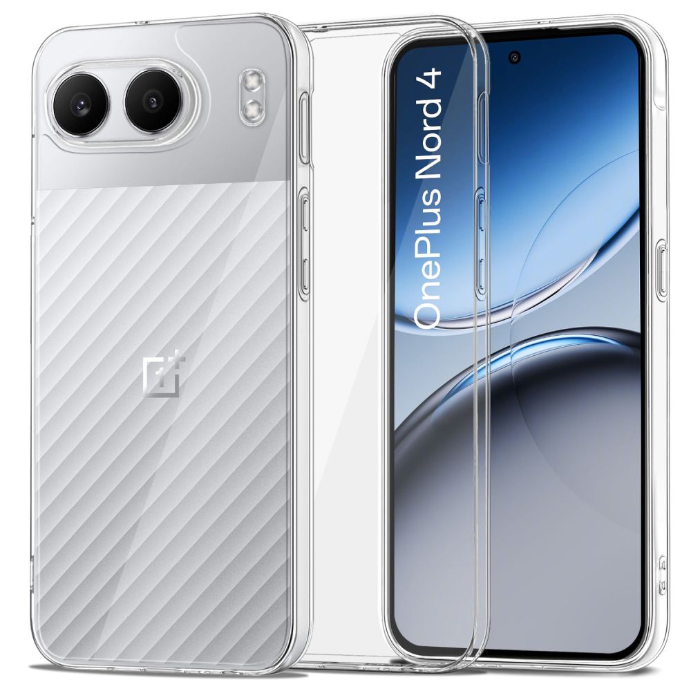 Capa para OnePlus Nord 4, Tech-Protect, Flexair Hybrid, Transparente 