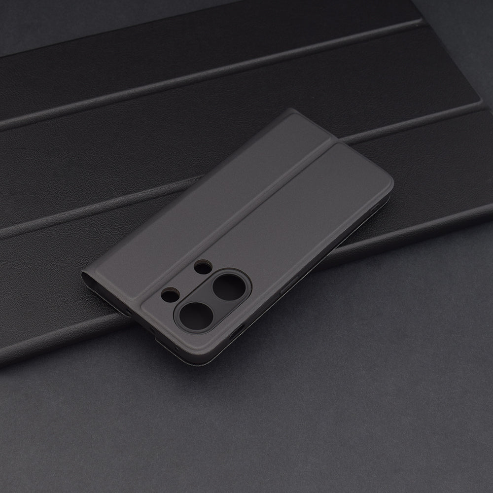 Capa para OnePlus Nord 3, Techsuit, Magskin Book, Preta