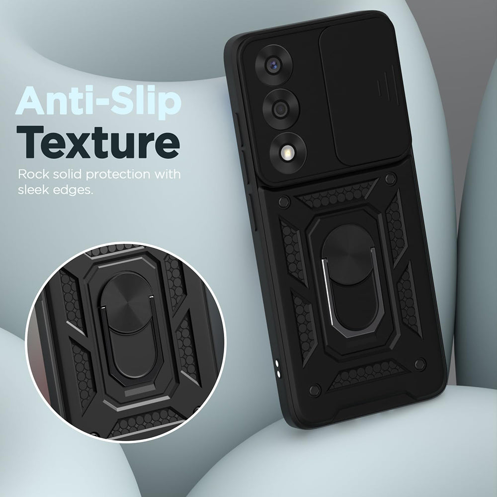 Capa para OnePlus Nord 5, Techsuit, CamShield, Preta