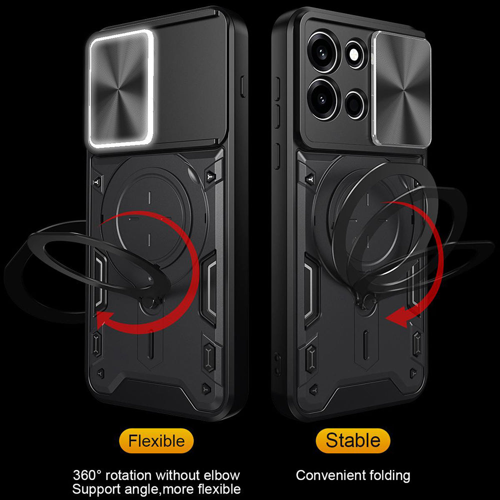 Capa para OnePlus Nord 6, Techsuit, CamGuard Pro, Preta