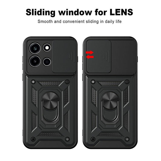 Case for OnePlus Nord 6, Techsuit, CamShield, Black