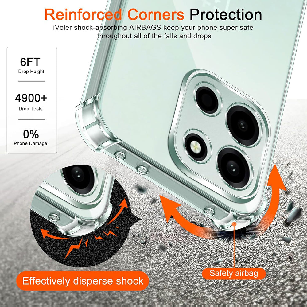 Capa para OnePlus Nord 6, Techsuit, Shockproof Clear, Transparente