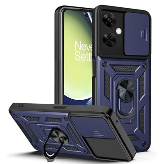 Capa para OnePlus Nord CE 3 Lite, Techsuit, CamShield, Azul