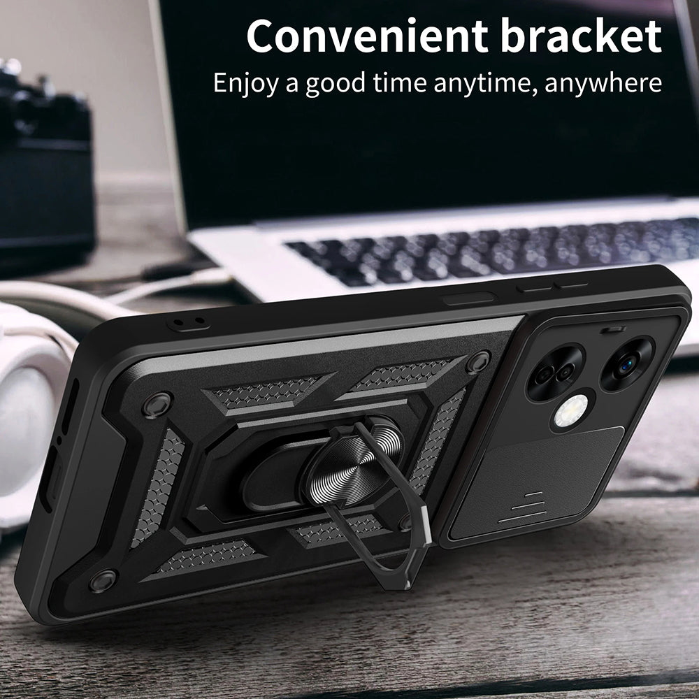 Case for OnePlus Nord CE 3 Lite, Techsuit, CamShield, Black