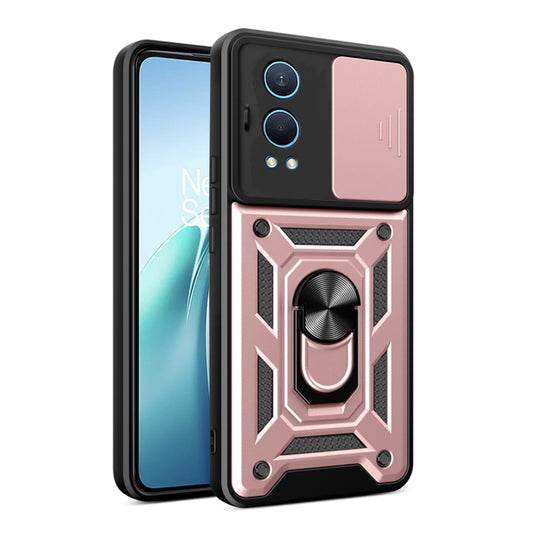 Capa para OnePlus Nord CE4 Lite, Techsuit, CamShield, Rosa