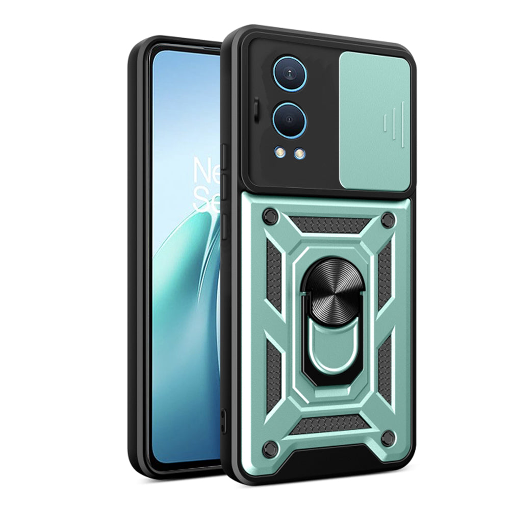 Capa para OnePlus Nord CE4 Lite, Techsuit, CamShield, Verde