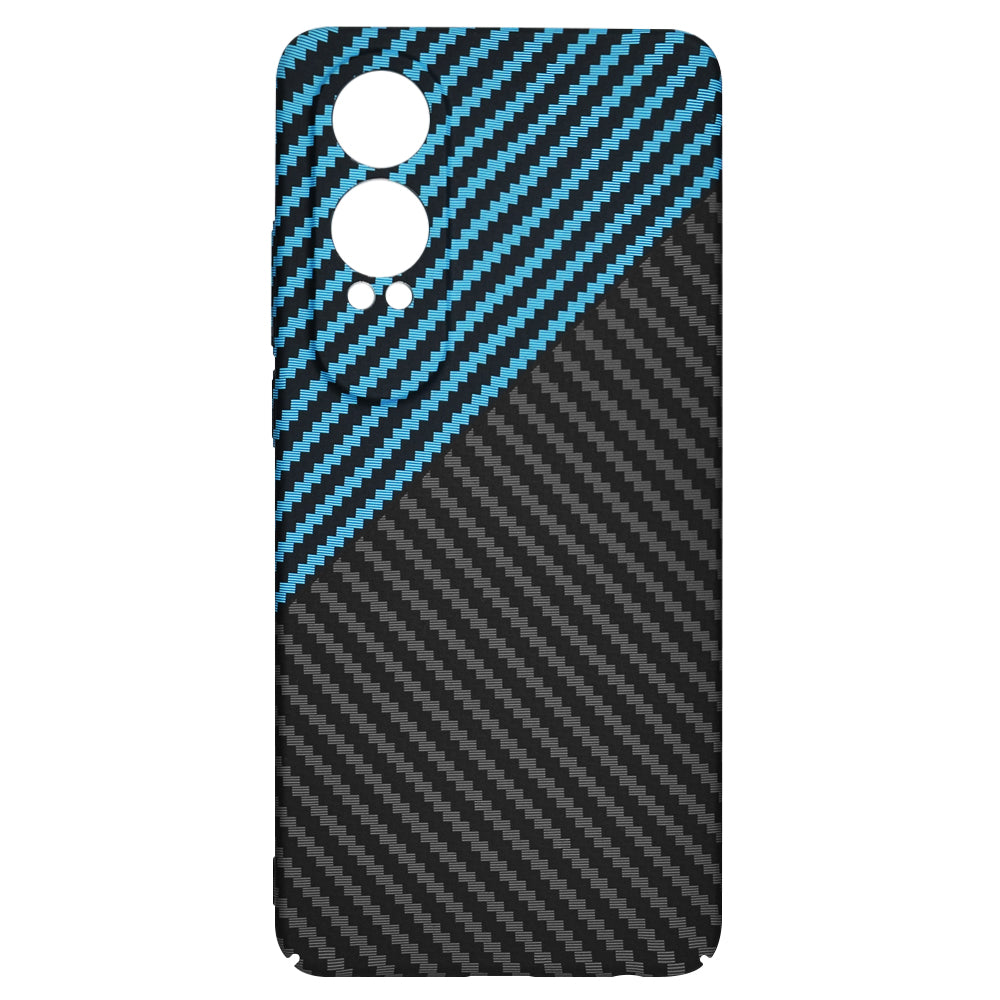 Capa para OnePlus Nord CE4 Lite, Techsuit, Carbonite FiberShell, Preto Azul