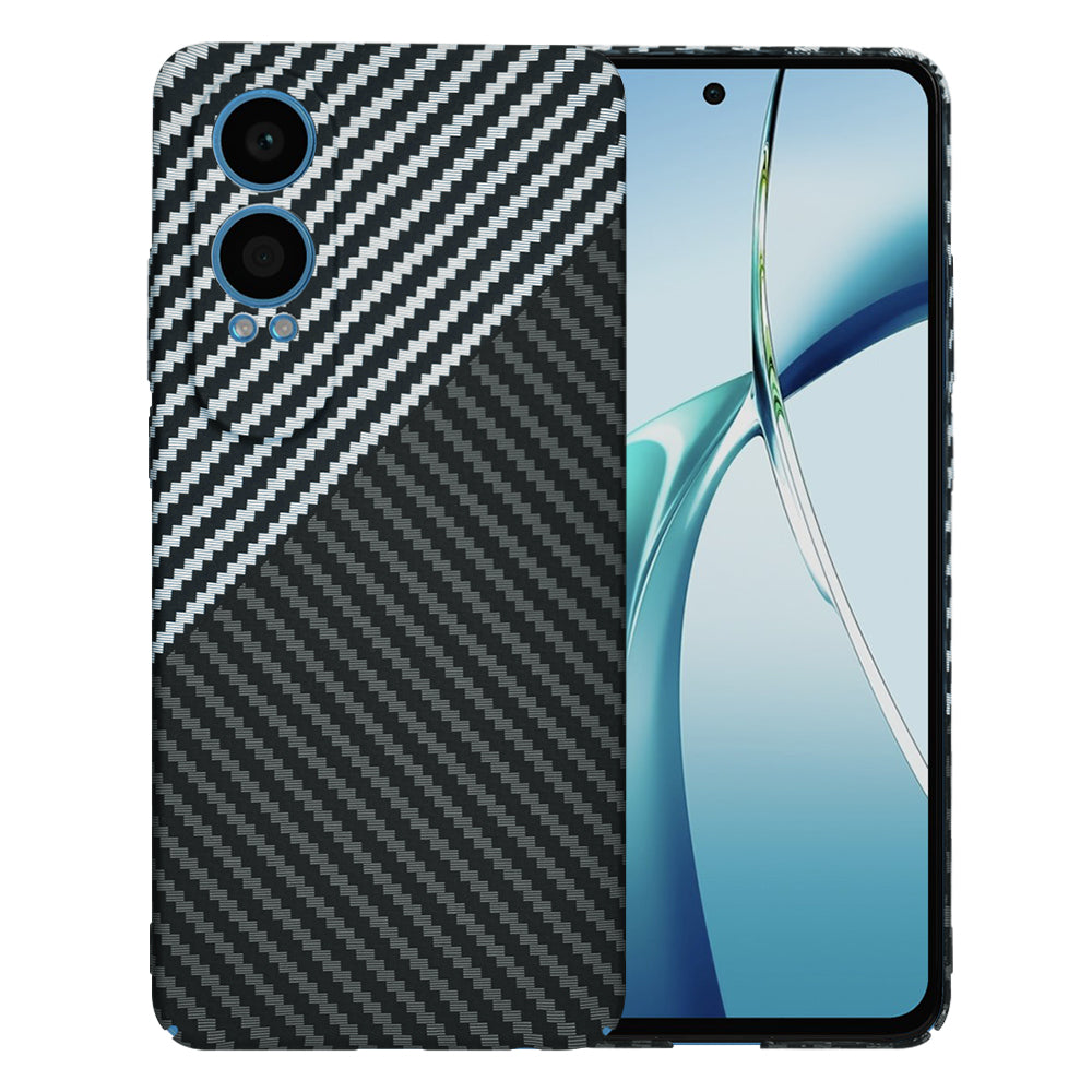 Capa para OnePlus Nord CE4 Lite, Techsuit, Carbonite FiberShell, Preto Cinzento