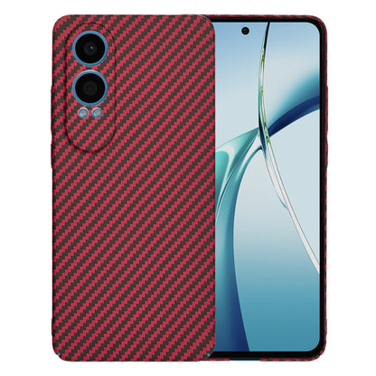 Capa para OnePlus Nord CE4 Lite, Techsuit, Carbonite FiberShell, Vermelha
