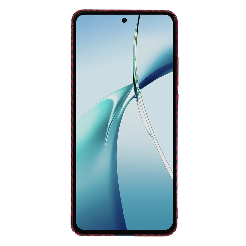 Capa para OnePlus Nord CE4 Lite, Techsuit, Carbonite FiberShell, Vermelha