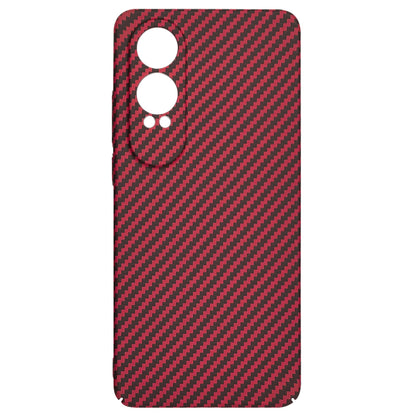 Capa para OnePlus Nord CE4 Lite, Techsuit, Carbonite FiberShell, Vermelha