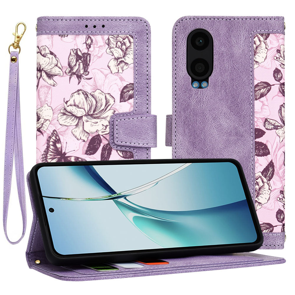 Capa para OnePlus Nord CE4 Lite, Techsuit, FlipCraft, Roxo