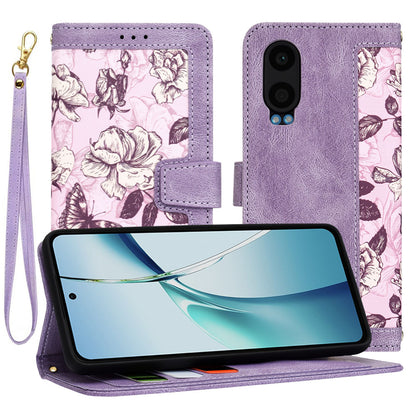 Capa para OnePlus Nord CE4 Lite, Techsuit, FlipCraft, Roxo