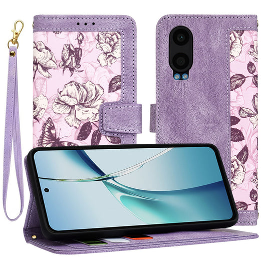 Capa para OnePlus Nord CE4 Lite, Techsuit, FlipCraft, Roxo