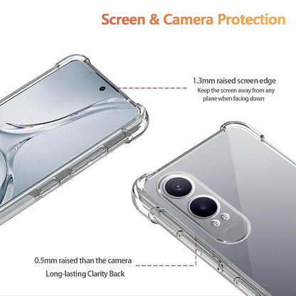 Capa para OnePlus Nord CE4 Lite, Techsuit, Shockproof Clear, Transparente