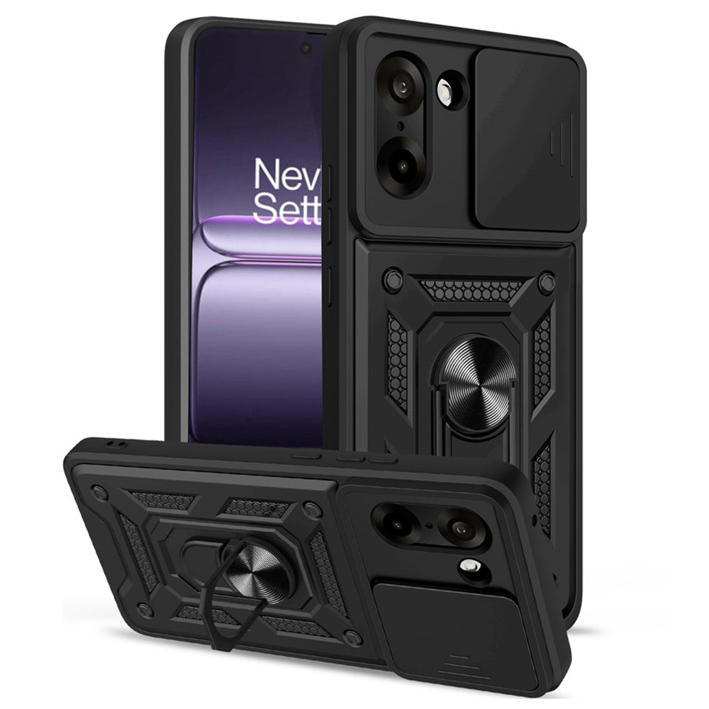 Capa para OnePlus Nord CE5, Techsuit, CamShield, Preta