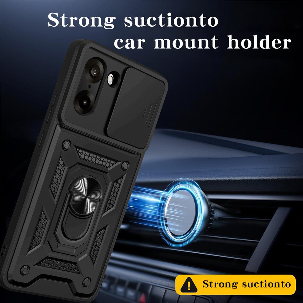 Capa para OnePlus Nord CE5, Techsuit, CamShield, Preta