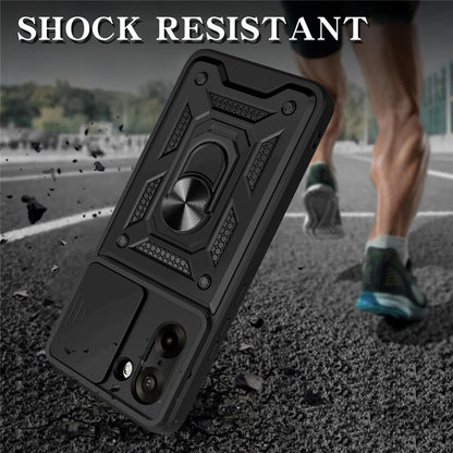 Capa para OnePlus Nord CE5, Techsuit, CamShield, Preta