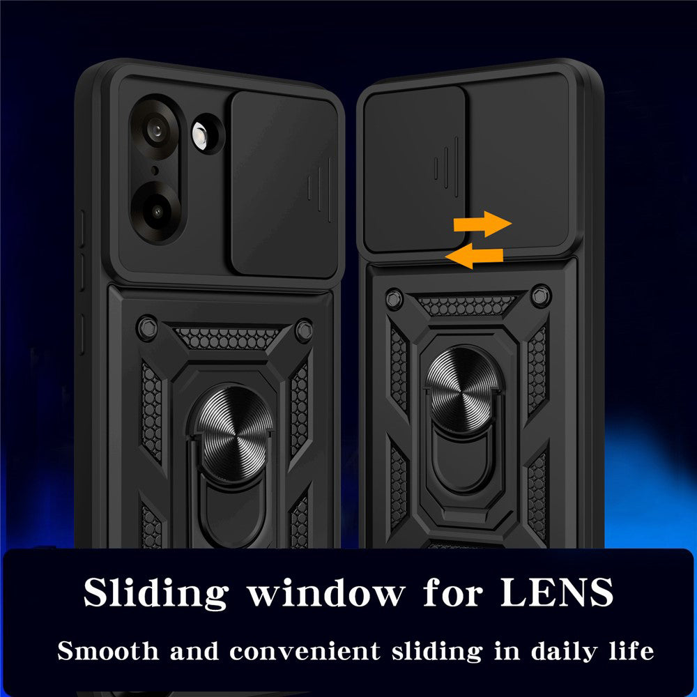 Capa para OnePlus Nord CE5, Techsuit, CamShield, Preta