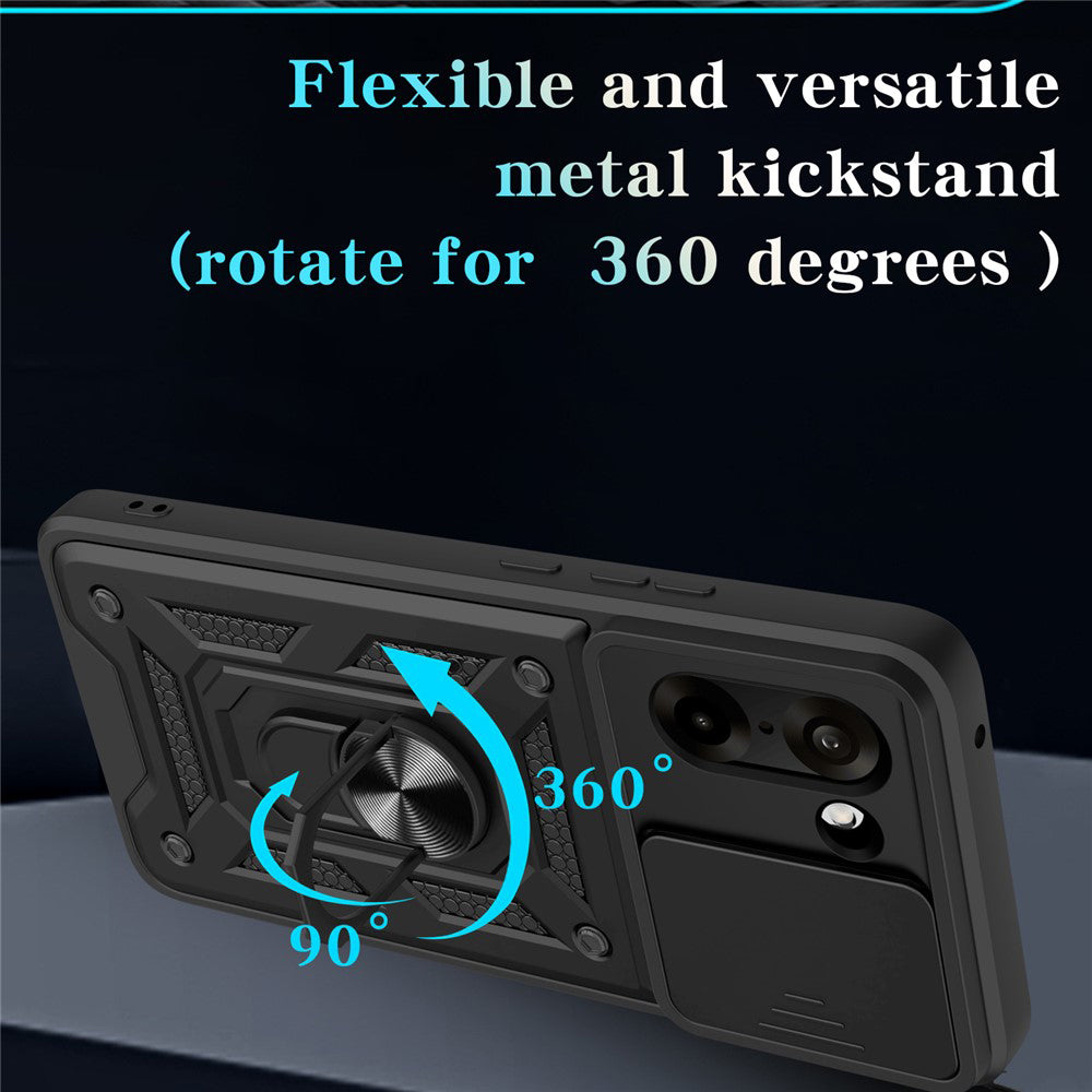Capa para OnePlus Nord CE5, Techsuit, CamShield, Preta