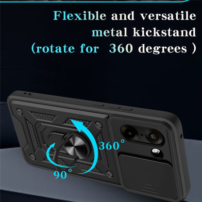 Capa para OnePlus Nord CE5, Techsuit, CamShield, Preta