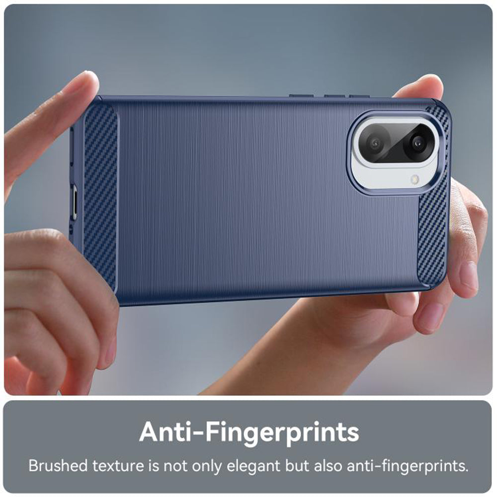 Capa para OnePlus Nord CE5, Techsuit, Carbono, Azul