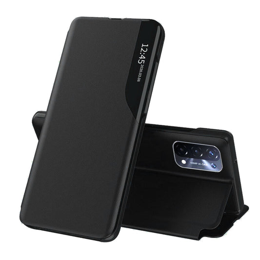 Capa para OnePlus Nord N200 5G / Oppo A74 5G / A54 5G, Techsuit, eFold, Preta