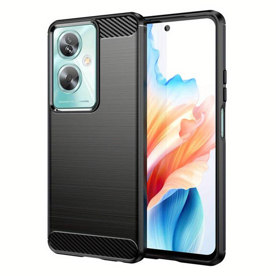 Capa para OnePlus Nord N30 SE / Oppo A79, Techsuit, Carbono, Preta