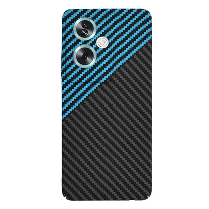 Capa para OnePlus Nord N30 SE / Oppo A79, Techsuit, Carbonite FiberShell, Preto Azul