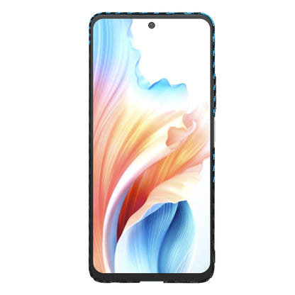 Capa para OnePlus Nord N30 SE / Oppo A79, Techsuit, Carbonite FiberShell, Preto Azul